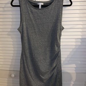 Leith Zenna Ruched Bodycon Tank Dress